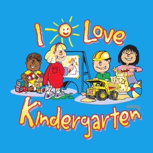 I Love Kindergarten Logo